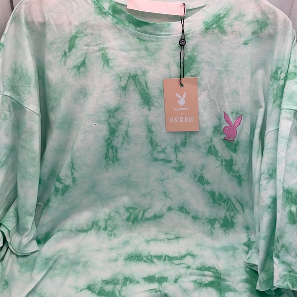 NWT Playboy x Missguided T Shirt SOLD on depop - Picture 2 of 4